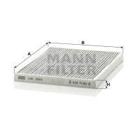 Фильтр салона MANN-FILTER CUK 2243